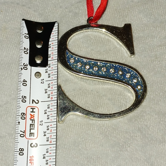 "S" Ornament - Picture 5 of 6